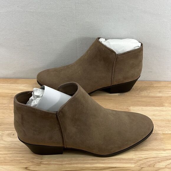 Style & Co Wileyy Ankle Booties- Taupe- Size 8 M- NIB - Picture 5 of 7